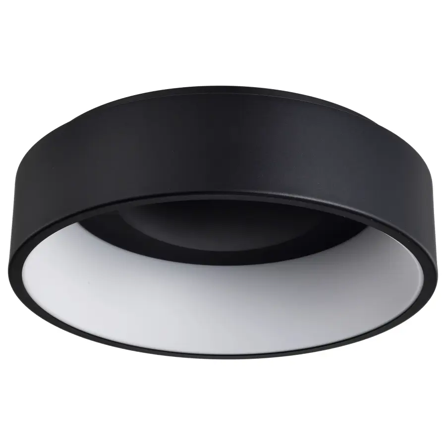 Orbit 20W LED Flush Mount in Black - Image 5