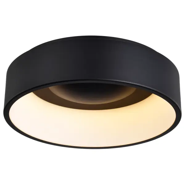 Orbit 20W LED Flush Mount in Black - Image 6