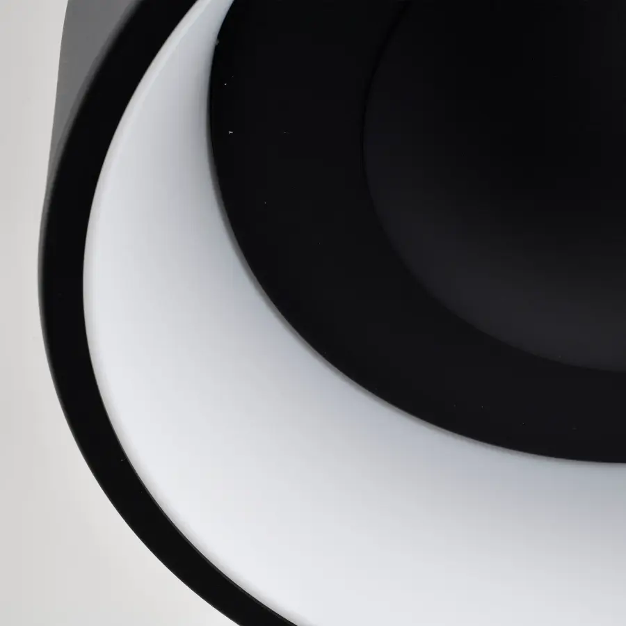 Orbit 20W LED Flush Mount in Black - Image 9