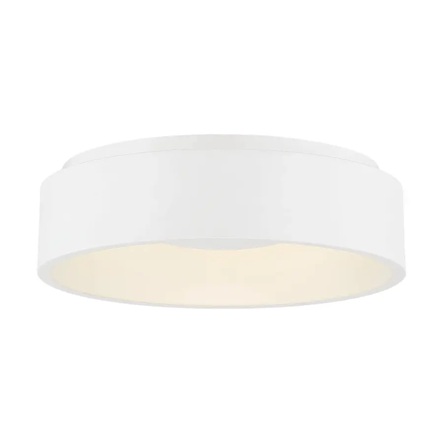 Orbit 30W LED Flush Mount in White - Image 1