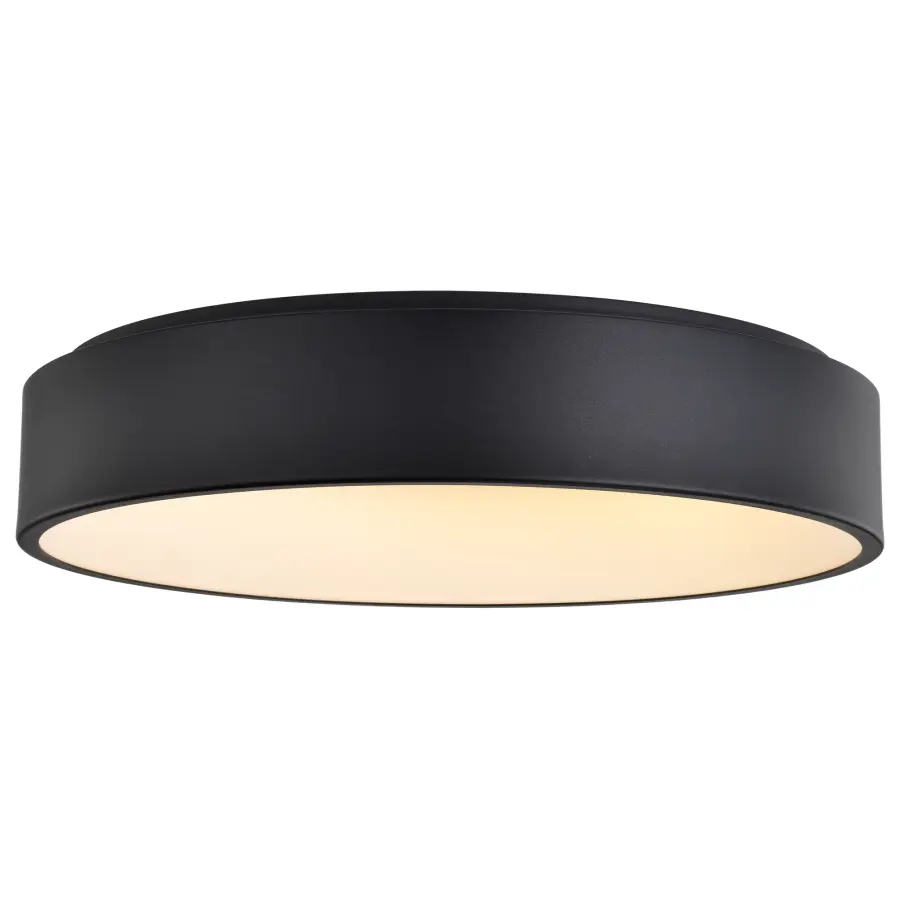Orbit 30W LED Flush Mount in Black - Image 2