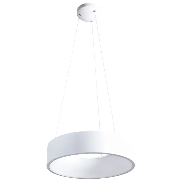 Orbit 20W LED Pendant in White - Image 1
