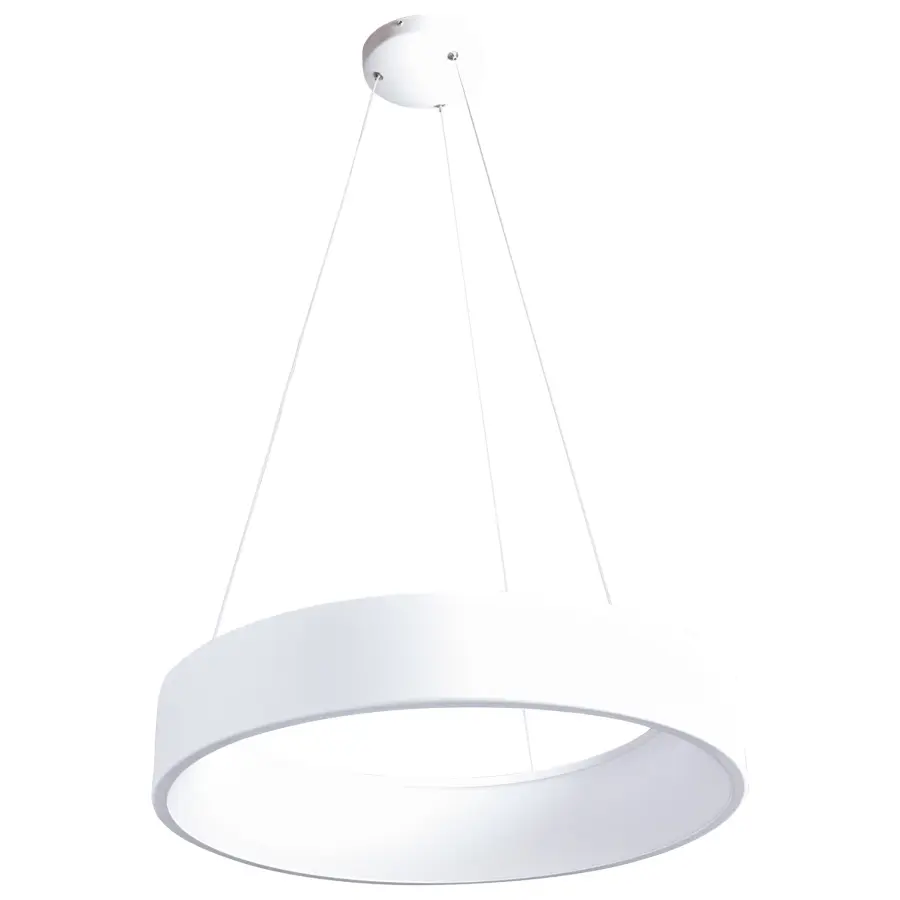 Orbit 30W LED Pendant in White - Image 1