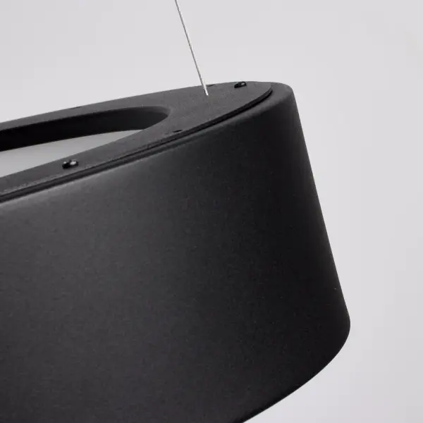 Orbit 30W LED Pendant in Black - Image 3