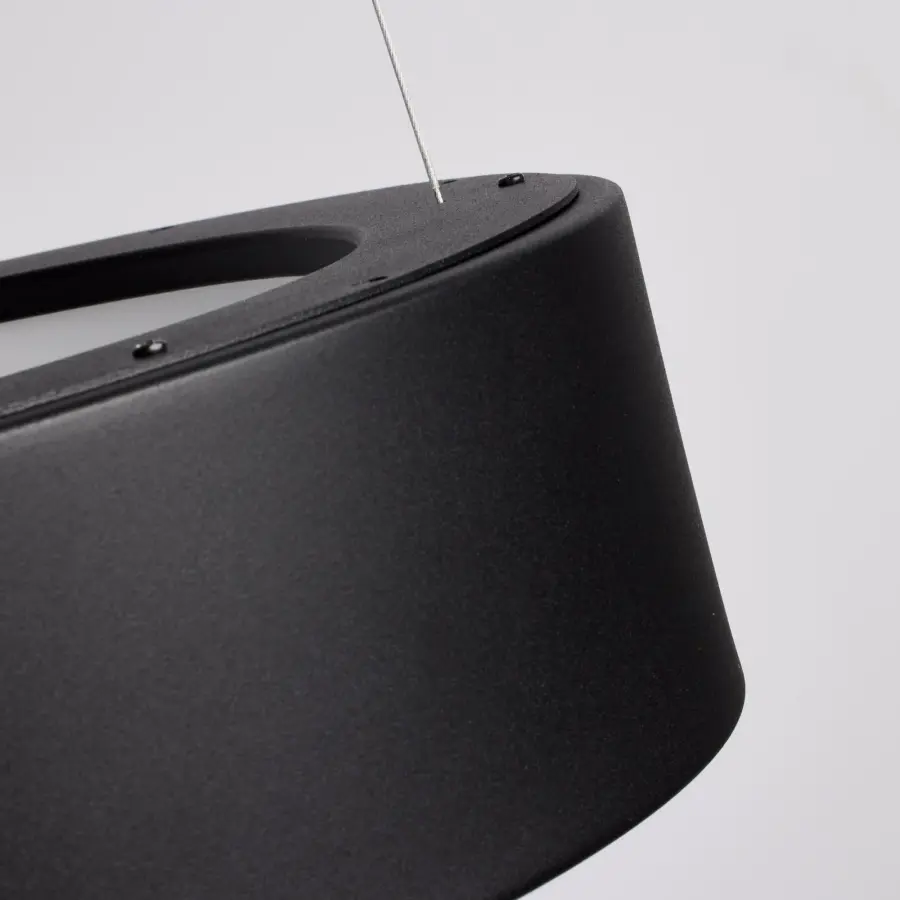 Orbit 30W LED Pendant in Black - Image 3