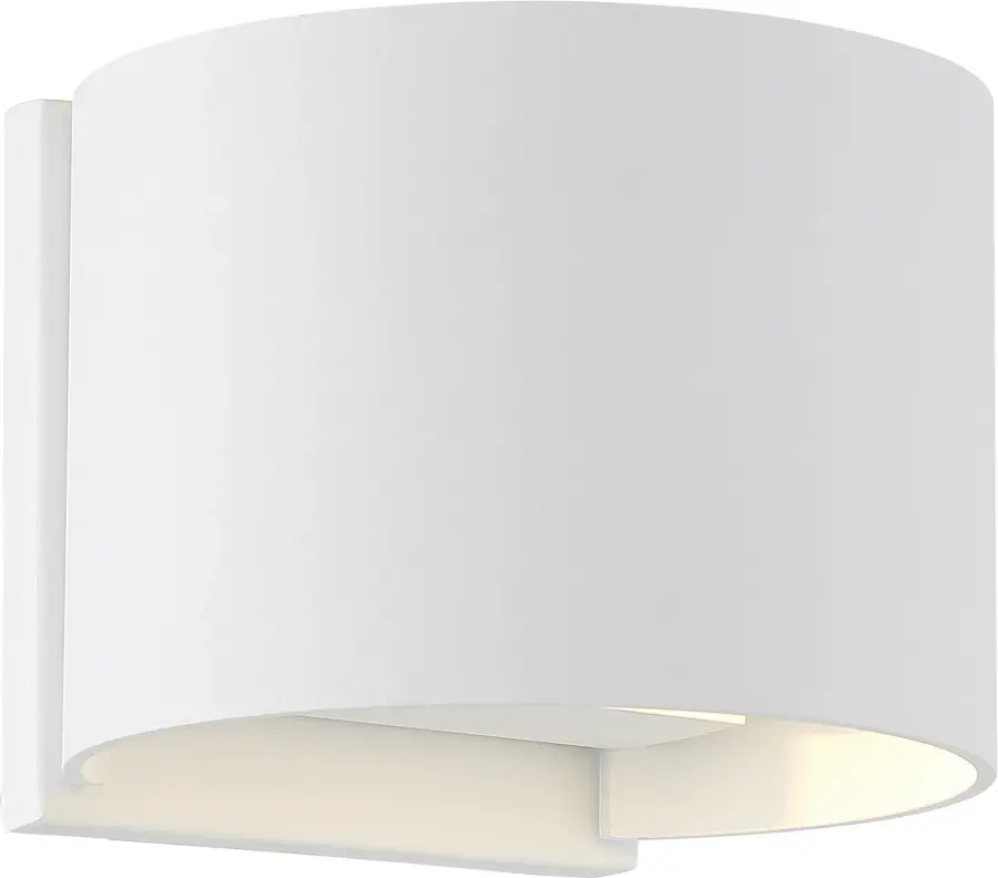 Lightgate LED Outdoor Wall Sconce in Matte White - Image 1