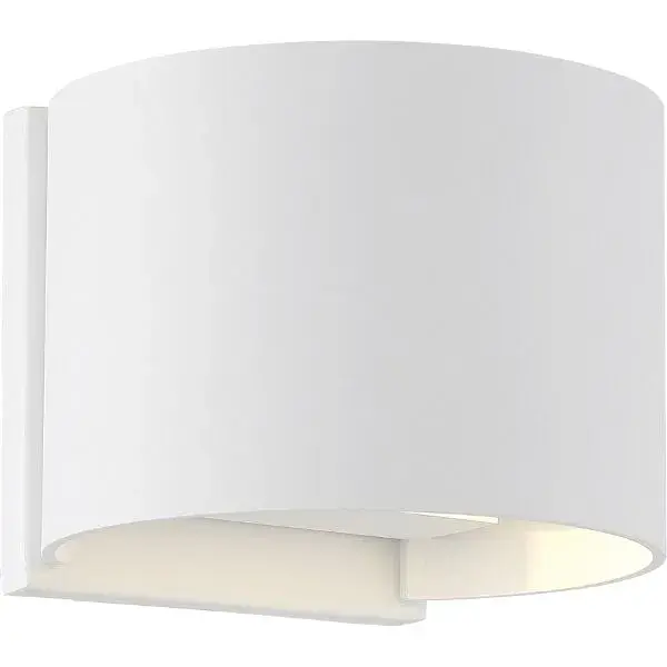 Lightgate LED Outdoor Wall Sconce in Matte White - Image 3