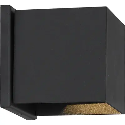 The Lightgate LED wall sconce delivers warm, energy-efficient lighting with a modern matte black finish. Perfect for illuminating pathways, driveways, and outdoor living spaces with 30,000 hours of reliable performance. - alternate view