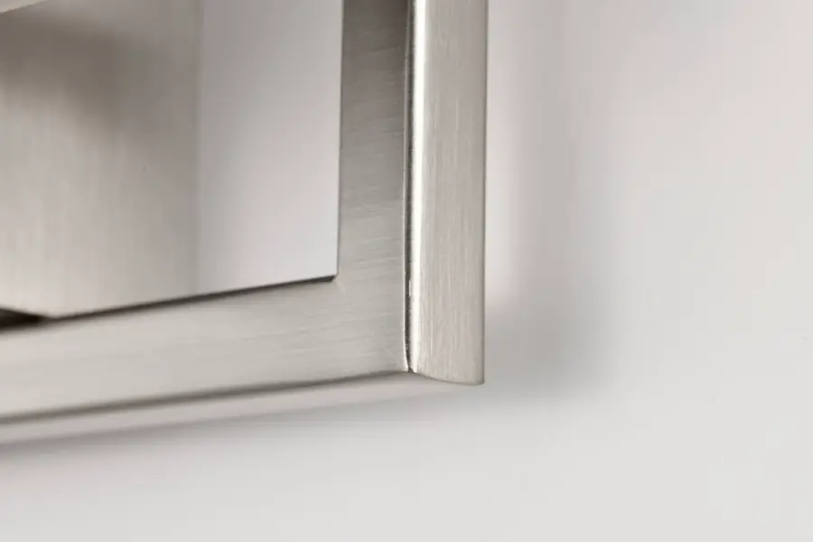 Canal Small LED Vanity Light in Brushed Nickel - Image 6