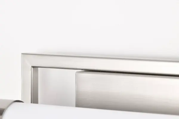 Canal Small LED Vanity Light in Brushed Nickel - Image 7