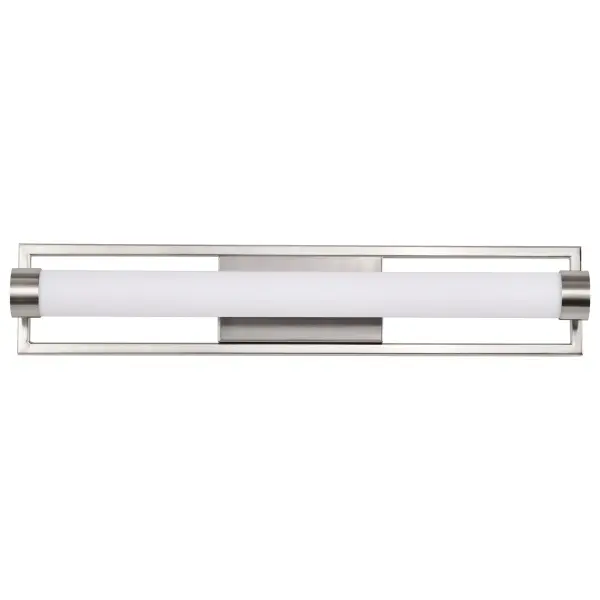 Canal Medium LED Vanity Light in Brushed Nickel - Image 3