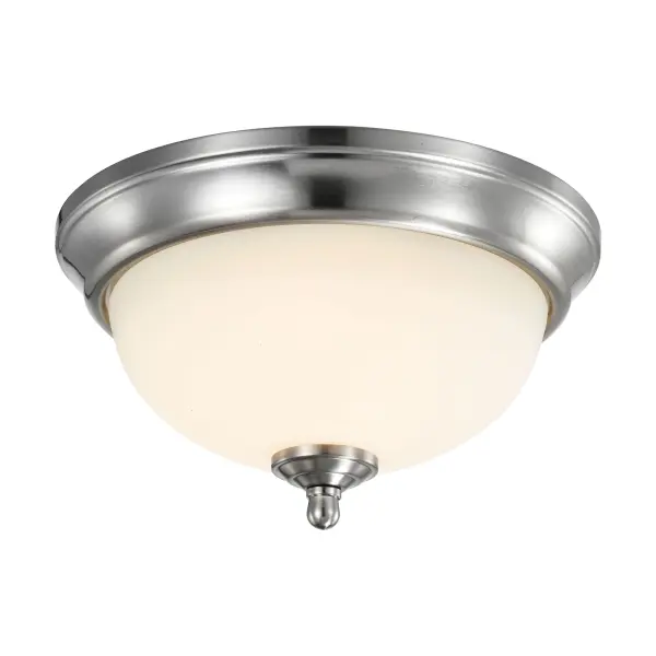 11" LED Flush Mount Fixture in Brushed Nickel - Image 4