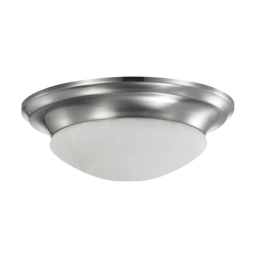 11" LED Flush Mount Ceiling Light - Brushed Nickel - Image 3