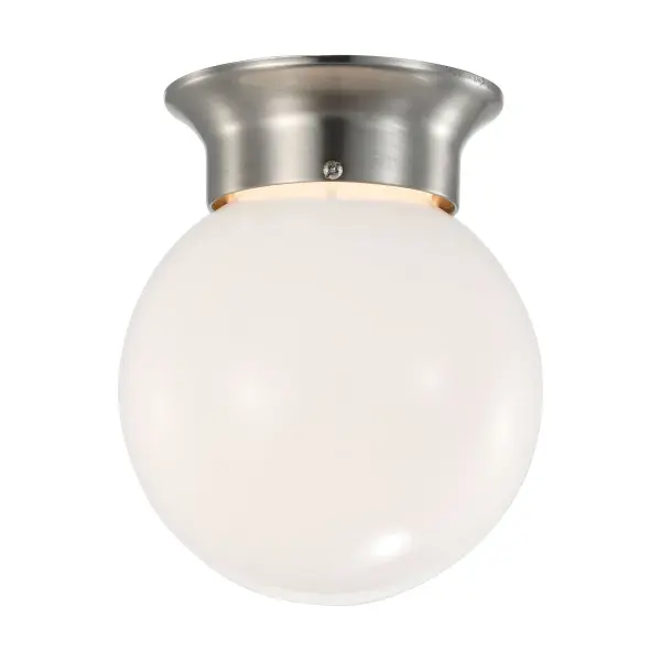 This energy-efficient 6-inch LED flush mount delivers 670 lumens of warm 3000K light in a sleek, low-profile design. Ideal for hallways, basements, and utility areas where ceiling clearance is limited.