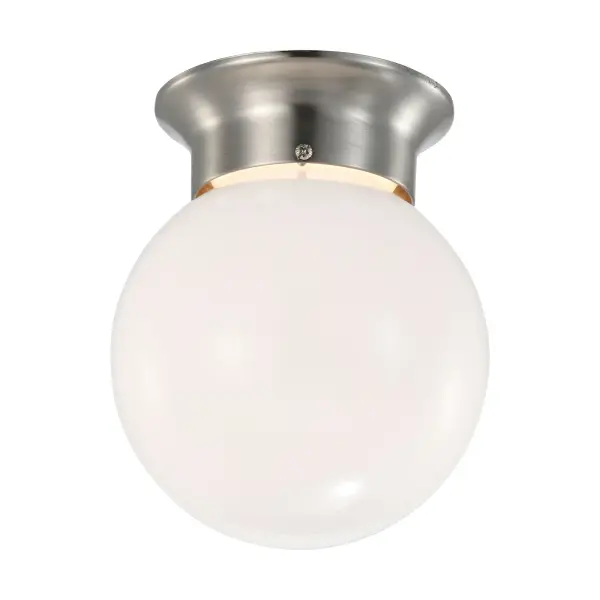 6" LED Flush Mount Ceiling Light - Brushed Nickel - Image 3
