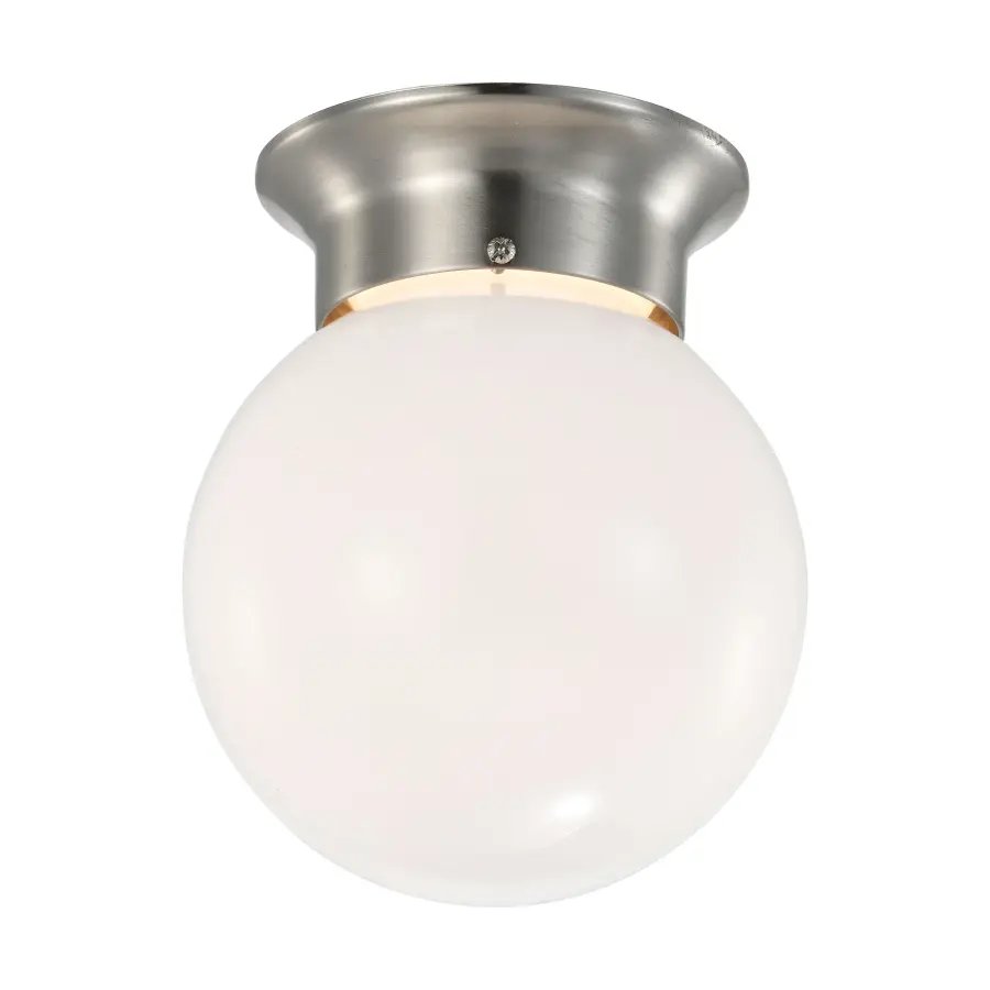 6" LED Flush Mount Ceiling Light - Brushed Nickel - Image 3
