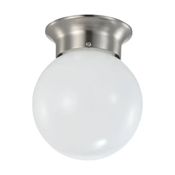 6" LED Flush Mount Ceiling Light - Brushed Nickel - Image 4