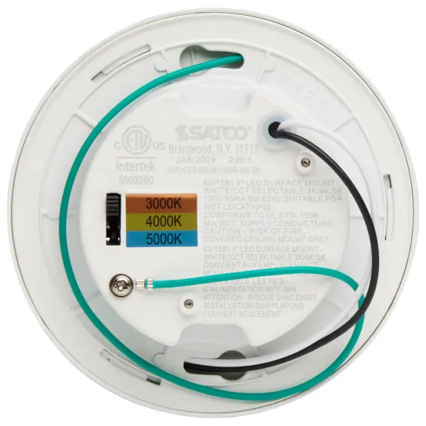 4" LED Surface Mount Fixture - CCT Selectable - Image 4