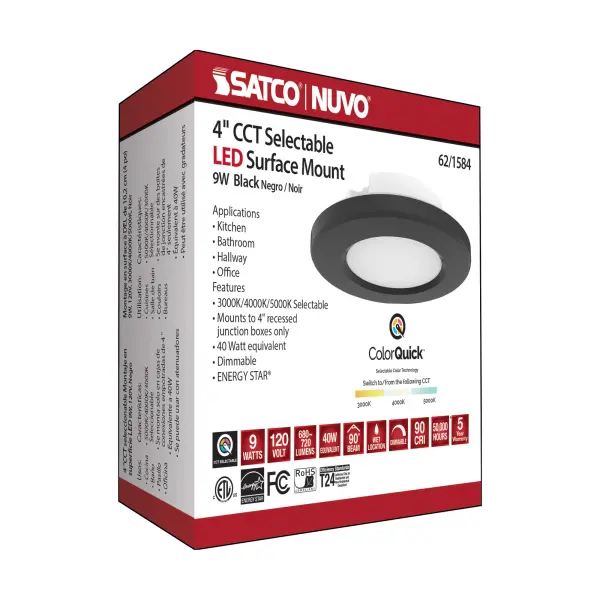 4" LED Surface Mount Fixture - CCT Selectable - Image 13