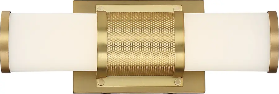 Caper LED Vanity Light - Brushed Brass - Image 2