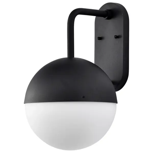 Atmosphere Large LED Outdoor Wall Lantern in Matte Black - Image 1