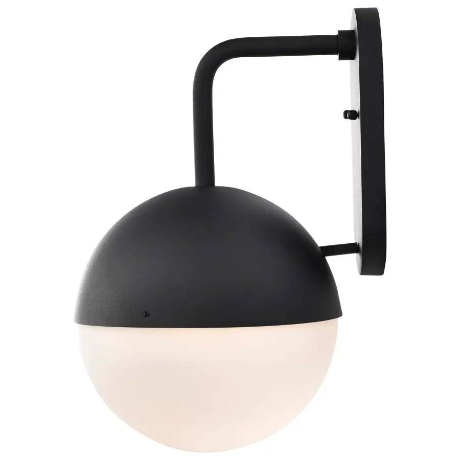 Atmosphere Large LED Outdoor Wall Lantern in Matte Black - Image 3