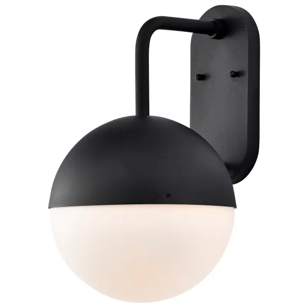 Atmosphere Large LED Outdoor Wall Lantern in Matte Black - Image 4