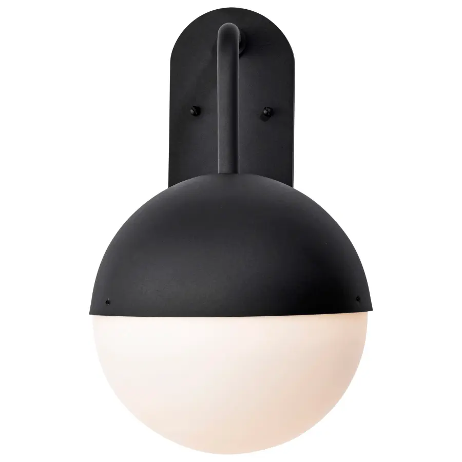 Atmosphere Large LED Outdoor Wall Lantern in Matte Black - Image 5