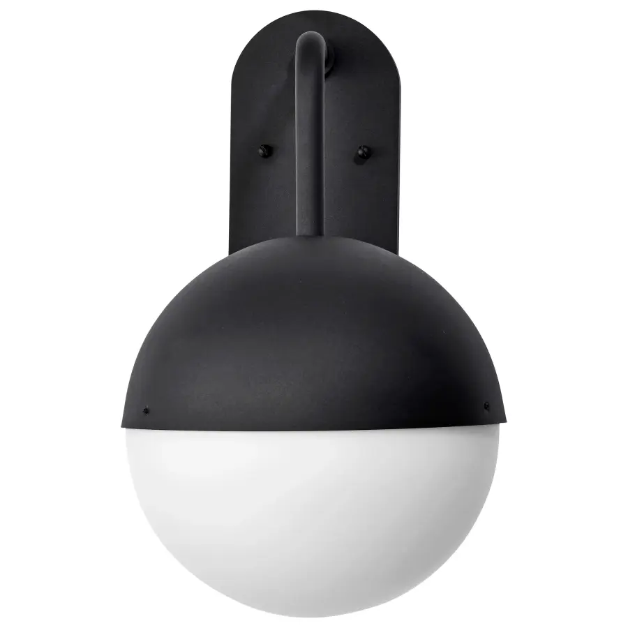 Atmosphere Large LED Outdoor Wall Lantern in Matte Black - Image 6