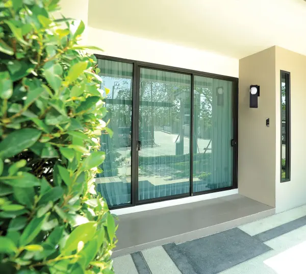 Cradle Medium LED Wall Lantern in Matte Black - Image 9