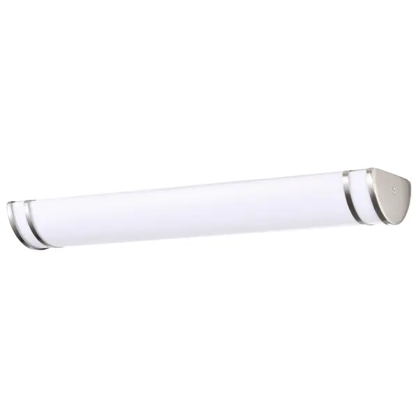 Glamour LED 25" Vanity Fixture in Brushed Nickel - Image 1