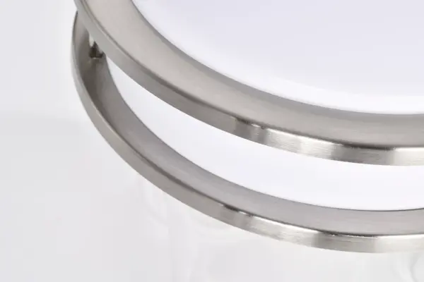 Glamour LED 10" Flush Mount - Brushed Nickel - Image 13