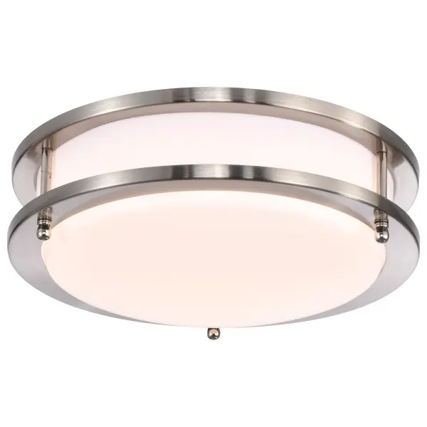 Glamour LED 10" Flush Mount - Brushed Nickel - Image 5