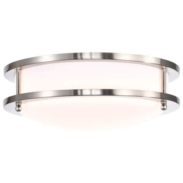 Glamour LED 10" Flush Mount - Brushed Nickel - Image 7