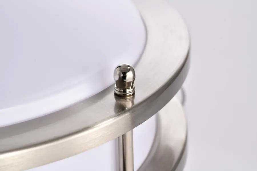 Glamour LED 10" Flush Mount - Brushed Nickel - Image 10