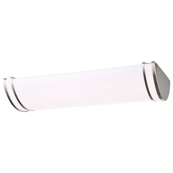 Glamour LED 25" Linear Flush Mount - Brushed Nickel - Image 2