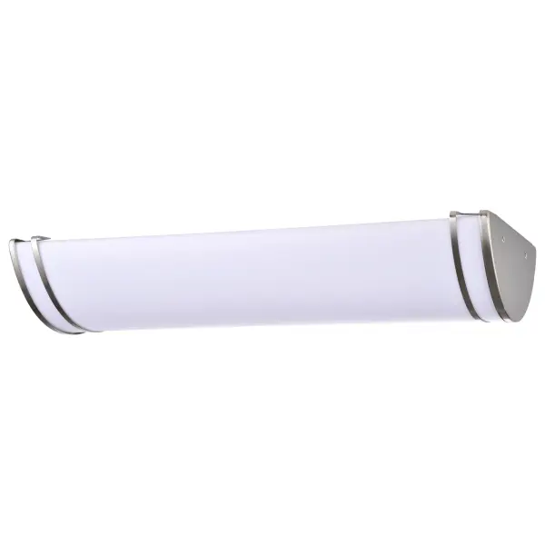 Glamour LED 25" Linear Flush Mount - Brushed Nickel - Image 3