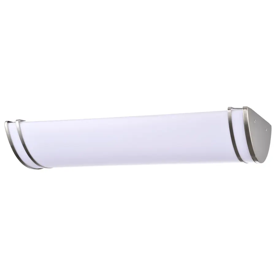 Glamour LED 25" Linear Flush Mount - Brushed Nickel - Image 3