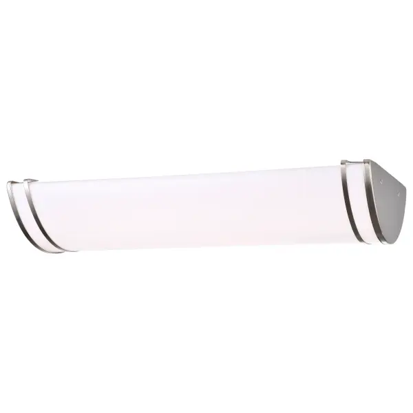 Glamour LED 25" Linear Flush Mount - Brushed Nickel - Image 4