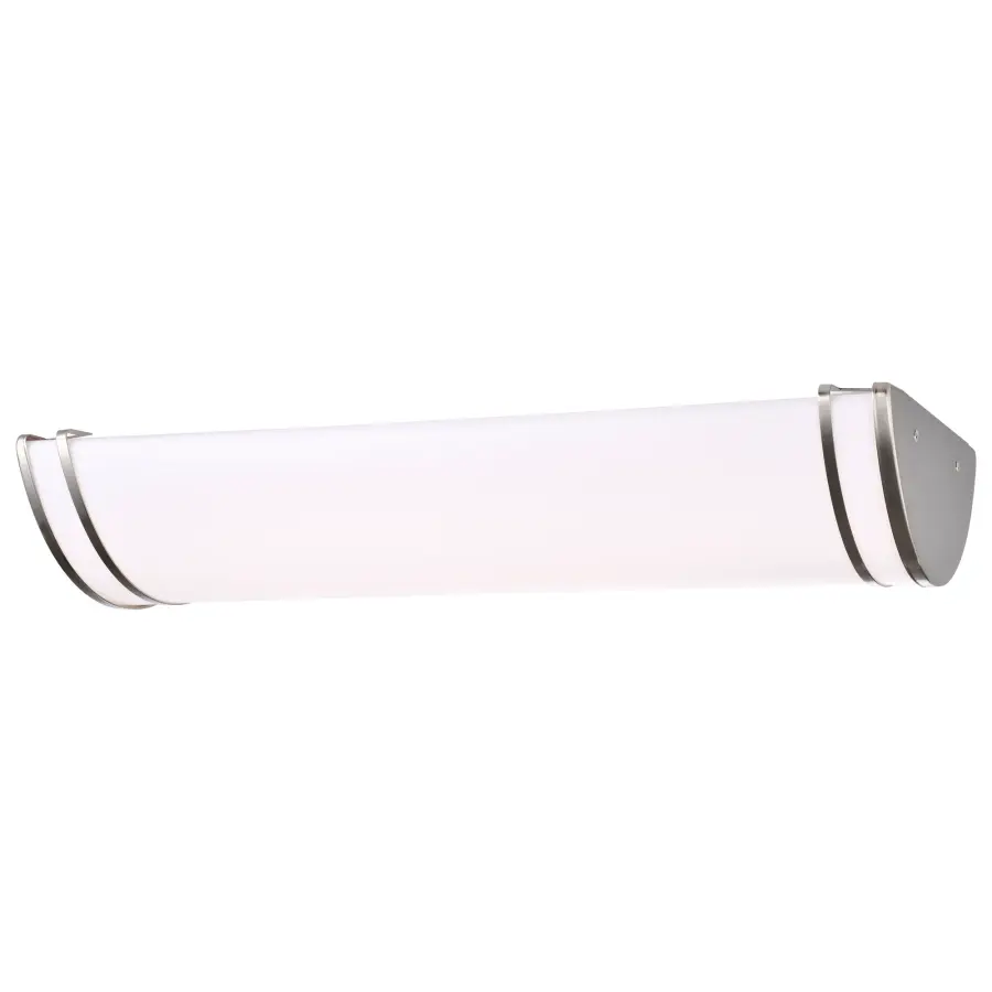 Glamour LED 25" Linear Flush Mount - Brushed Nickel - Image 4