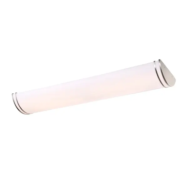 Glamour LED 50" Linear Flush Mount - Brushed Nickel - Image 4