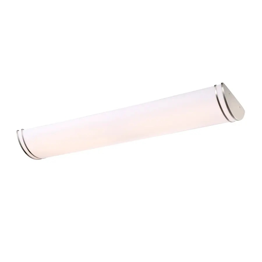 Glamour LED 50" Linear Flush Mount - Brushed Nickel - Image 4