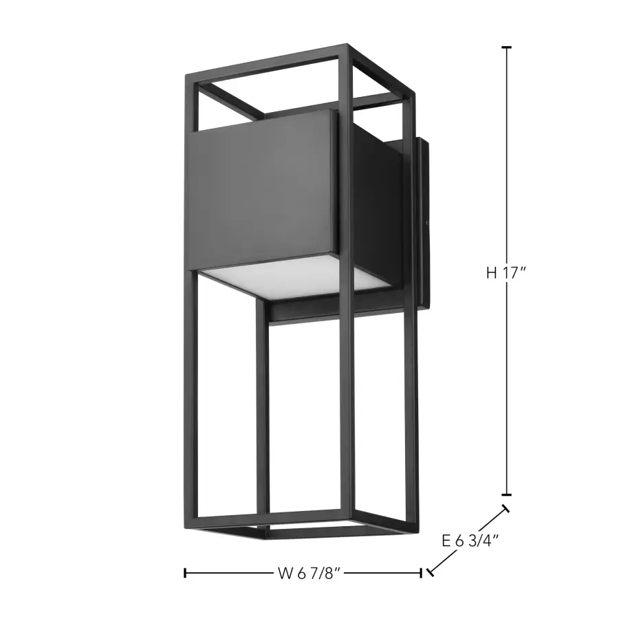 Supreme Large LED Outdoor Wall Lantern - Image 8