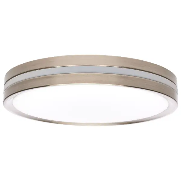 11" Flush Mount with Night Light - Brushed Nickel - Image 4