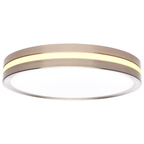 11" Flush Mount with Night Light - Brushed Nickel - Image 6