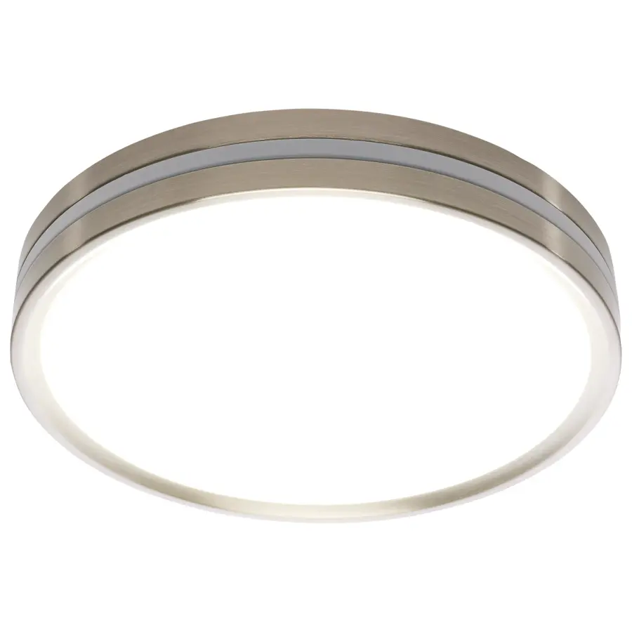 11" Flush Mount with Night Light - Brushed Nickel - Image 8