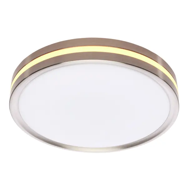 11" Flush Mount with Night Light - Brushed Nickel - Image 9