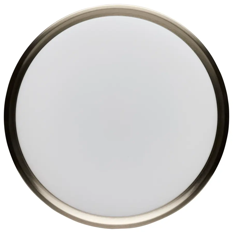 11" Flush Mount with Night Light - Brushed Nickel - Image 10