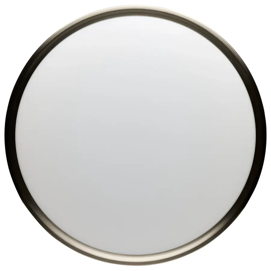 15" Surface Mount Flush Fixture with Night Light - Brushed Nickel - Image 10
