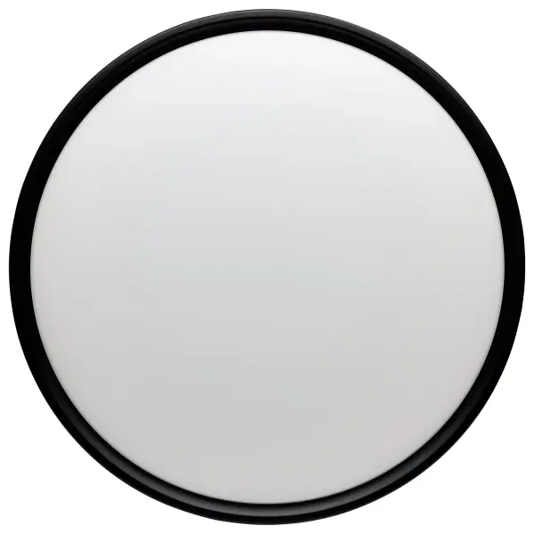 15" Flush Mount with Night Light - Matte Black - Image 10